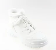 Kozaki damskie - Trapery damskie Sixth Sens 3911-2 biały - miniaturka - grafika 1