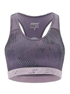 Biustonosz sportowy Silvini Bras Arnata plum/blush  - XL - Bielizna sportowa damska - miniaturka - grafika 1