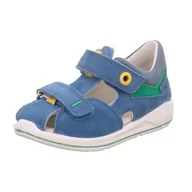 Buty dla chłopców - Superfit Boomerang sandały chłopięce, Niebieski zielony 8010, 22 EU Weit - miniaturka - grafika 1
