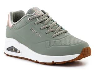 Skechers Uno Shimmer Away 155196-SAGE - Sneakersy damskie - miniaturka - grafika 1
