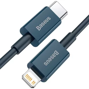 Baseus Superior kabel USB Typ C - Lightning do szybkiego ładowania Power Delivery 20 W 2 m niebieski (CATLYS-C03) - Kable USB - miniaturka - grafika 2
