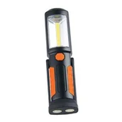 Latarki - MINI LATARKA 2W COB LED + 3 LED (NA BATERIE AAA) SchafferTechnik - miniaturka - grafika 1