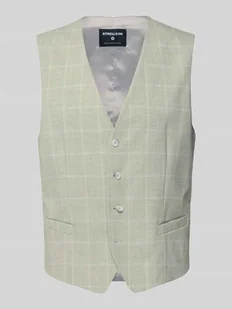 Kamizelka do garnituru o kroju slim fit z listwą guzikową - Kamizelki męskie - miniaturka - grafika 1