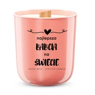Świece - RAVINA - świeca sojowa NAJLEPSZA BABCIA NA ŚWIECIE, 175g - miniaturka - grafika 1