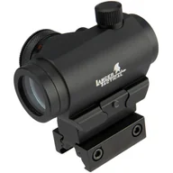 Lunety i akcesoria - Kolimator Lancer Tactical Micro Red Green Dot z wysokim montażem - Czarny - miniaturka - grafika 1