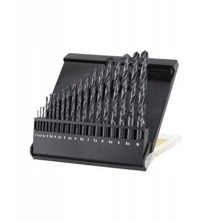 Irwin Wiertło WIERŁO METAL HSS-R DIN338 kpl.19szt. 1-1,5-2-2,5-3-3,5-4-4,5-5-5,5-6-6,5-7-7,5-8-8,5-9-9,5-1