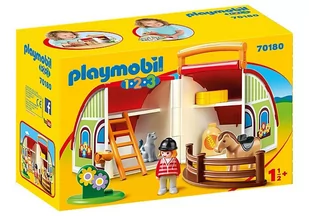 Playmobil 1.2.3 My Take Along Farm 70180 - Klocki - miniaturka - grafika 1