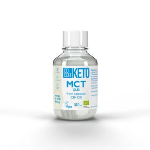 MCT olej C8 C10 - 100ml - Produkty specjalne dla sportowców - miniaturka - grafika 1