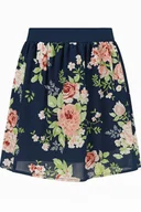 Spódnice - Spódniczka Vila – rozmiar 34 – navy blazer/rosa flower - miniaturka - grafika 1