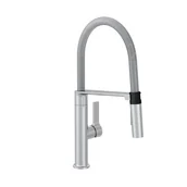 Baterie kuchenne - Bateria kuchenna z wyciąganą wylewką U 49 cm Deli Olly Chrom Delinia - miniaturka - grafika 1