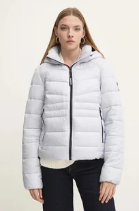 Superdry kurtka damska kolor szary zimowa W5011724A-B9M - Kurtki damskie - miniaturka - grafika 1