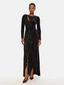 Sukienki - Rinascimento Sukienka wieczorowa CFC0121945003 Czarny Regular Fit - miniaturka - grafika 1