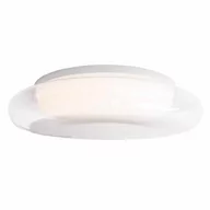 Lampy sufitowe - Plafon na korytarz Duo C0234 Maxlight LED 18W 3000K metalowy biały - miniaturka - grafika 1