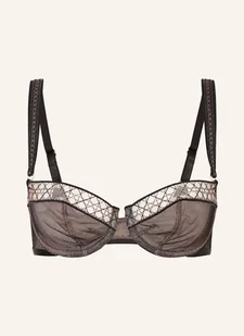 Triumph Biustonosz Z Fiszbinami Palina Cosmic Heartbeat schwarz - Biustonosze - miniaturka - grafika 1