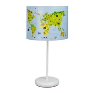 Lampy stojące - Lampka nocna dla dzieci z mapą świata - 5X A327 B8-B23 - miniaturka - grafika 1