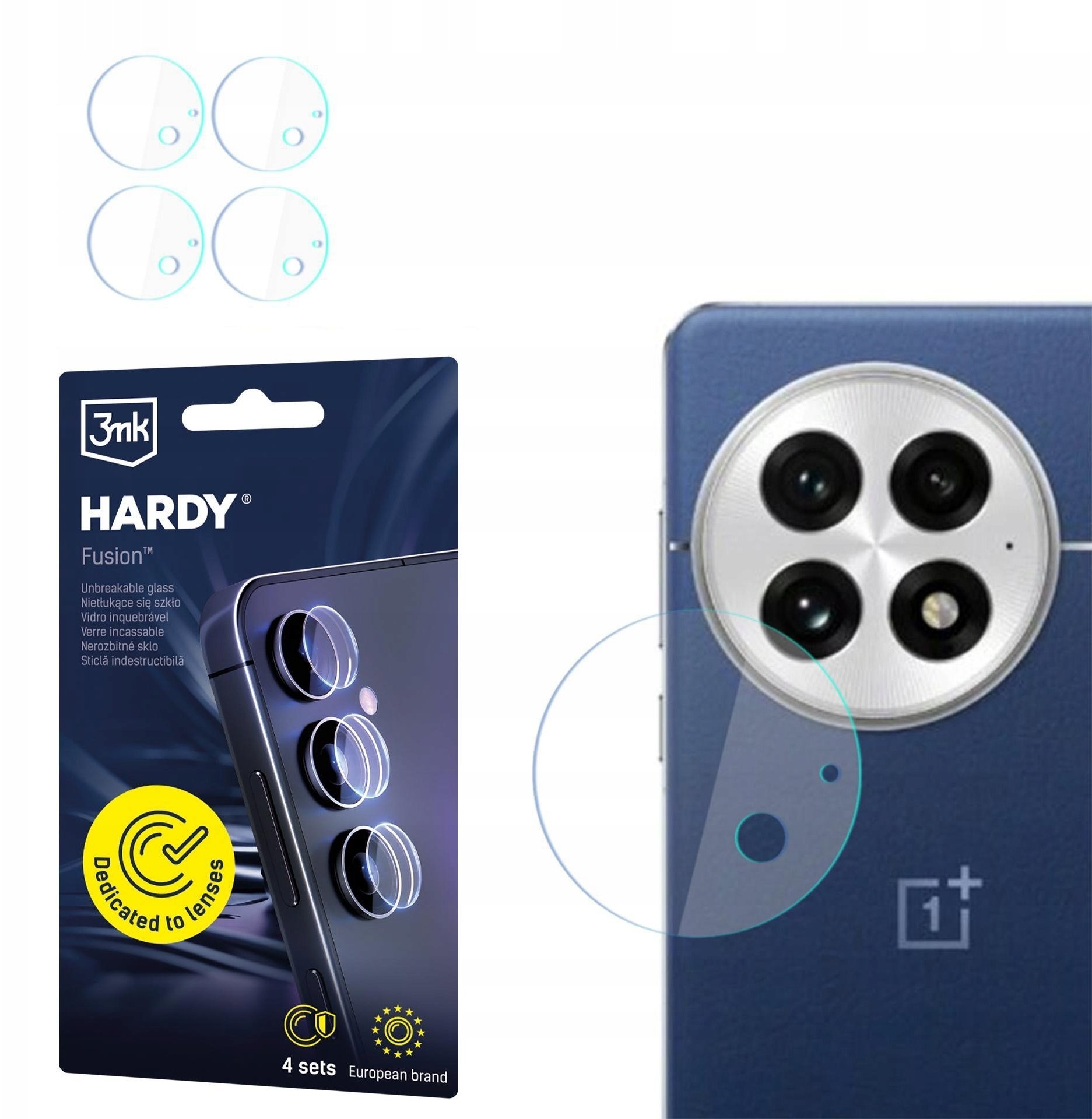 3MK OnePlus 13 - 3mk Hardy Fusion Lens Protection