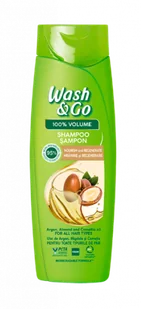 Wash&Go Argan, Migdał Szampon odżywczo regenerujący (360 ml) - Szampony do włosów - miniaturka - grafika 1