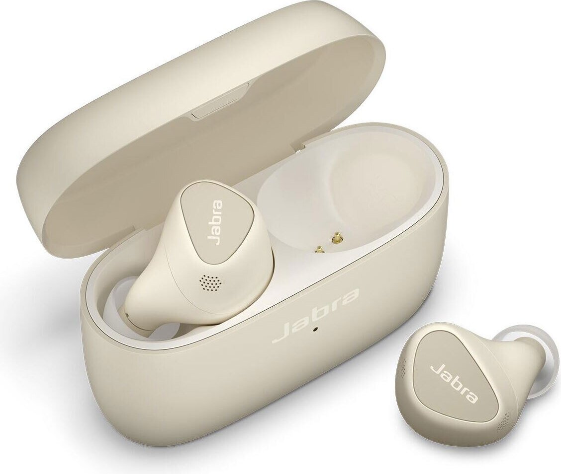 JABRA Elite 5 Złoto-beżowe