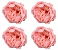 Sztuczne kwiaty - 4x duża PIWONIA MYDLANA pachnąca na bukiet główka - miniaturka - grafika 1