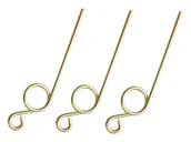 Wielkanoc - Stojak Na Jajko Jajka Nóżki Komplet 3 Sztuki Złoto - miniaturka - grafika 1