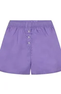 Bielizna nocna - Hunkemöller SHORT COTTON ESSENTIAL Fioletowy - miniaturka - grafika 1