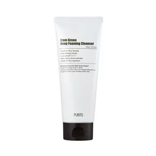 PURITO - From Green Deep Foaming Cleanser, 150ml - pianka oczyszczająca do mycia twarzy - Pianki do mycia twarzy - miniaturka - grafika 1