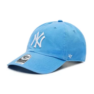 Czapki damskie - New York Czapka z daszkiem 47 BRAND - Yankees B-RGW17GWSNL-PW Niebieski - grafika 1