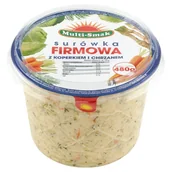 Mieszanki warzywne, sałatki - Surówka firmowa z koperkiem i chrzanem 480 g - miniaturka - grafika 1