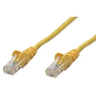 Patchcordy - Intellinet patch cord RJ45, kat. 5e UTP, 50 cm, żółty, 100% miedź 325165 - miniaturka - grafika 1