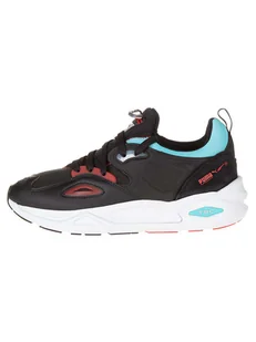 Puma Sneakersy "TRC BLAZE TECH" w kolorze czarno-biało-błękitnym - Trampki męskie - miniaturka - grafika 1