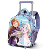 Plecaki - Disney Frozen 2 Spring-mały plecak 3D z kółkami, niebieski, 26 x 34 cm, pojemność 7 l, Niebieski Kraina Lodu 2, Jeden rozmiar, Mały plecak 3D z kółkami - miniaturka - grafika 1