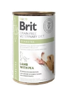 Brit GF Veterinary Diets Dog Diabetes 400g karma mokra dla psa 40499-uniw - Mokra karma dla psów - miniaturka - grafika 1