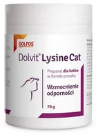 Suplementy i witaminy dla kotów - DOLFOS Dolvit Lysine Cat 70g (proszek) - miniaturka - grafika 1