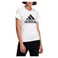 Koszulki i topy damskie - Adidas, Koszulka damska, Essentials Regular T-Shirt biała, GL0649, M - miniaturka - grafika 1