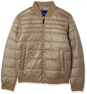 Kurtki męskie - Jack&JONES Męska kurtka bomberka, Twill, L - miniaturka - grafika 1