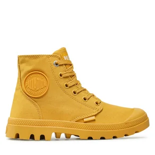 Trapery Palladium Mono Chrome 73089-730-M Żółty - Botki damskie - miniaturka - grafika 1