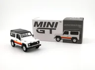 Samochody i pojazdy dla dzieci - MINI GT Land Rover Defender 90 Wagon White RHD MGT00378-R - miniaturka - grafika 1