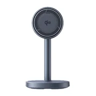 Ładowarki do telefonów - Ładowarka indukcyjna Baseus Stojak Orbit 2 Pro Qi2 20W (szary) - miniaturka - grafika 1