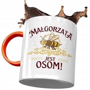 Kubek Pomarańczowy Dla Małgorzaty Koleżanki Żony z Nadrukiem ze Zdjęciem + Opakowanie na prezent (wzór 04) - Kubki Kubek Pomarańczowy Dla Małgorzaty Koleżanki Żony z Nadrukiem ze Zdjęciem + Opakowanie na prezent (wzór 04) - Kubki - miniaturka - grafika 1