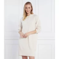 Sukienki - Armani Exchange Wełniana sukienka VESTITO - miniaturka - grafika 1