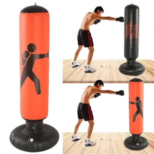 Ciężka wolnostojąca torba treningowa Kick Art Training Indoor Sports-red - Torby sportowe - miniaturka - grafika 1