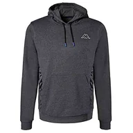 Bluzy męskie - Kappa Męska bluza Cheldy Graphik, szara, S, szary, S - miniaturka - grafika 1