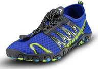 Pływanie - Aqua-Speed, Buty wielofunkcyjne, GEKKO niebieski, zielony, rozmiar 35 - miniaturka - grafika 1
