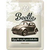 Tablice i flipcharty - 26129 Plakat 15 x 20cm VW Retro Beetle - miniaturka - grafika 1