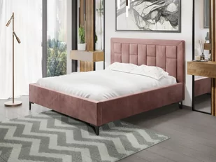 Łóżko tapicerowane 120x200 VENEZIA CLASSIC / kolor do wyboru - Łóżka - miniaturka - grafika 1