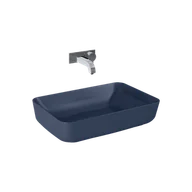 Umywalki - ELITA NOMIA 50 UMYWALKA CERAM NAVY BLUE MATT 146053 - miniaturka - grafika 1