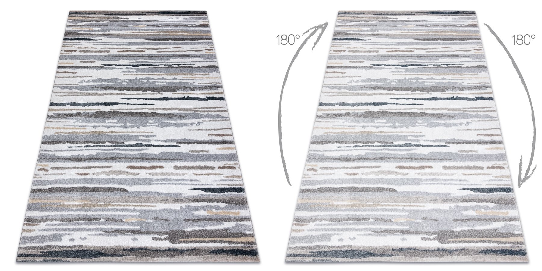 Dywan SOFT 6144 K60 72 opaque / jasno niebieski 160x230 cm