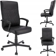 Fotele i krzesła biurowe - FOTEL obrotowy BIUROWY biurka KRZESŁO nowoczesne - miniaturka - grafika 1