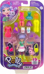 Mattel, Polly Pocket, Zestaw Modowy Przebieranki - Lalki dla dziewczynek - miniaturka - grafika 1