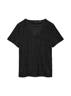 Vero Moda Bluzka w kolorze czarnym - Bluzki damskie - miniaturka - grafika 1